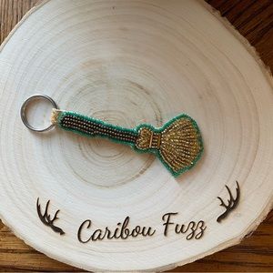 SOLD**Handmade Witches Broom Keychain